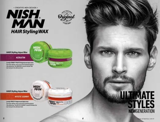 Купить Ceară pentru păr Nishman Hair Styling Aqua Wax 05 100ml в