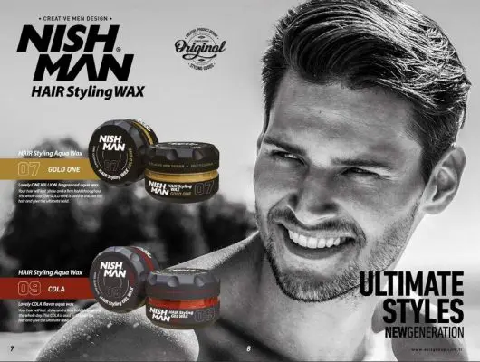 Купить Ceară pentru păr Nishman Hair Styling Aqua Wax 07 100ml в