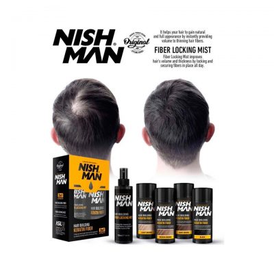 Nishman Hair Building Keratin Fiber 2in1