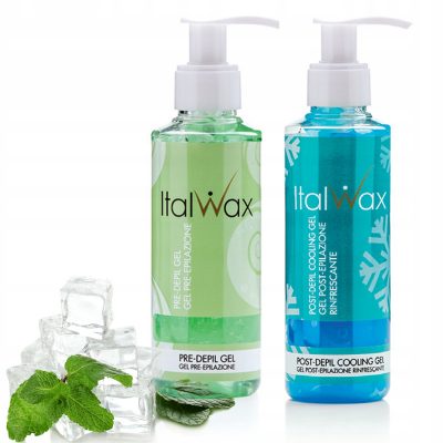 Cool-style.md ItalWax Before and After Wax Cooling Gel