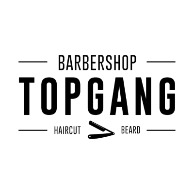 Top Gang Barbershop logo