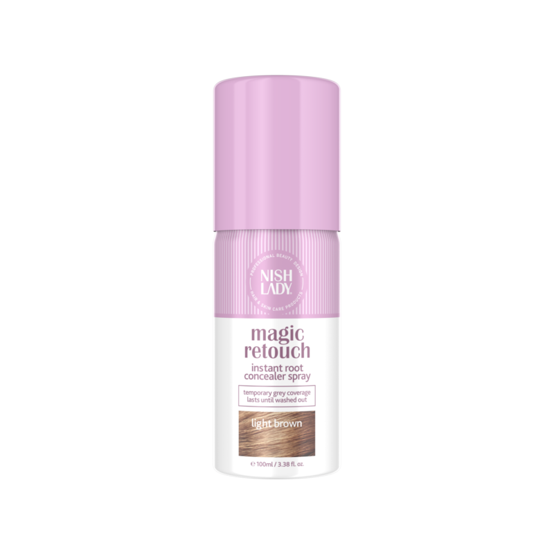NishLady Magic Retouch Spray Light Brown
