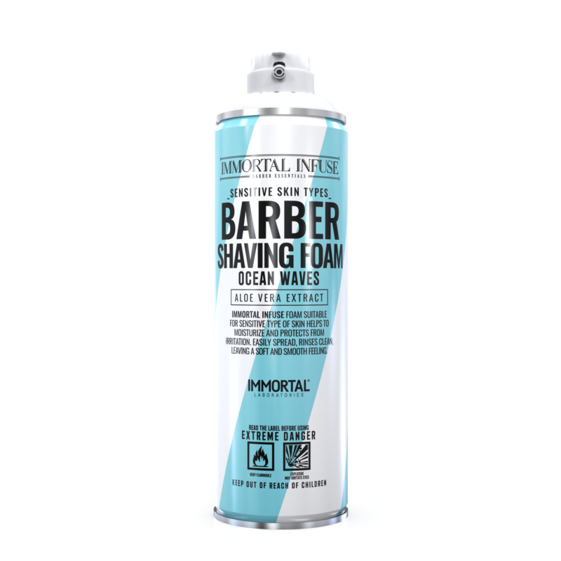 Cool-style.md Immortal Barber Shaving Foam Ocean Waves 500ml