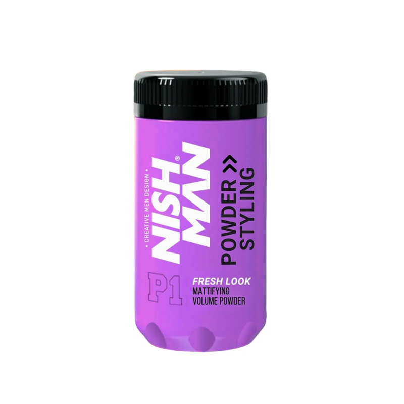 Cool-style.md-Nishman Powder Styling Wax P1 Fresh Look 20gr