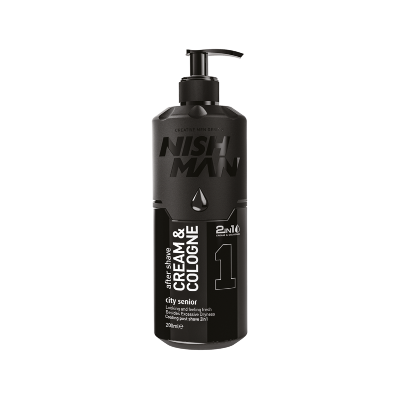 Cool-style.md Nishman After Shave 2in1 Cream Cologne 1 City Senior 200ml