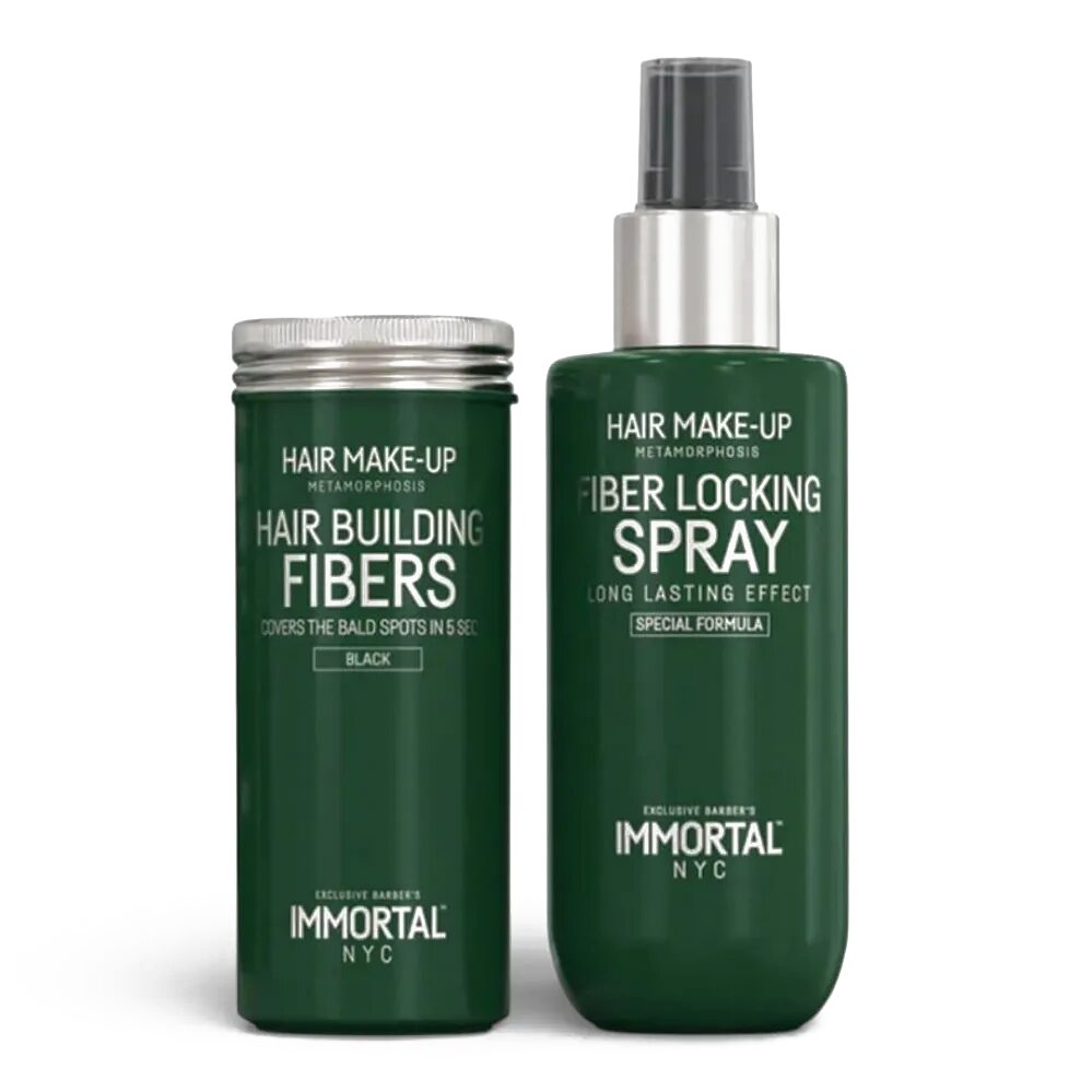Cool-style.md Immortal Black Hair Building Fibers Set