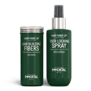 Cool-style.md Immortal Dark Brown Hair Building Fibers Set
