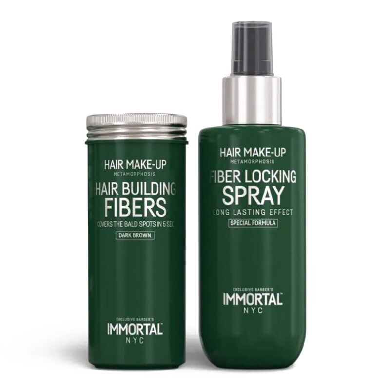 Cool-style.md Immortal Dark Brown Hair Building Fibers Set