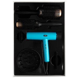 Набор фен и брашинги JRL Forte Pro 2150W Blue — изображение 2